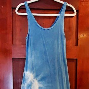 Small Indigo/White Wild Harvest Studios Dress